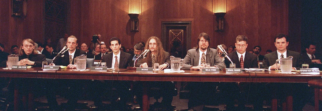 The Cybersecurity 202: These hackers warned Congress the internet was not  secure. 20 years later, their message is the same. - The Washington Post