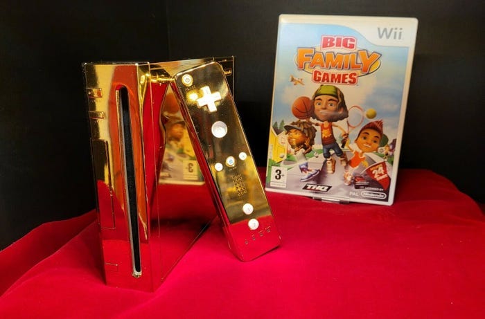 Golden Nintendo Wii