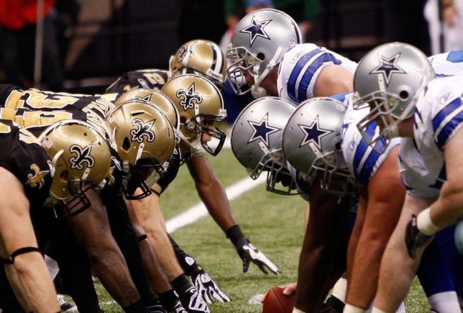 Dallas Cowboys @ New Orleans Game Information