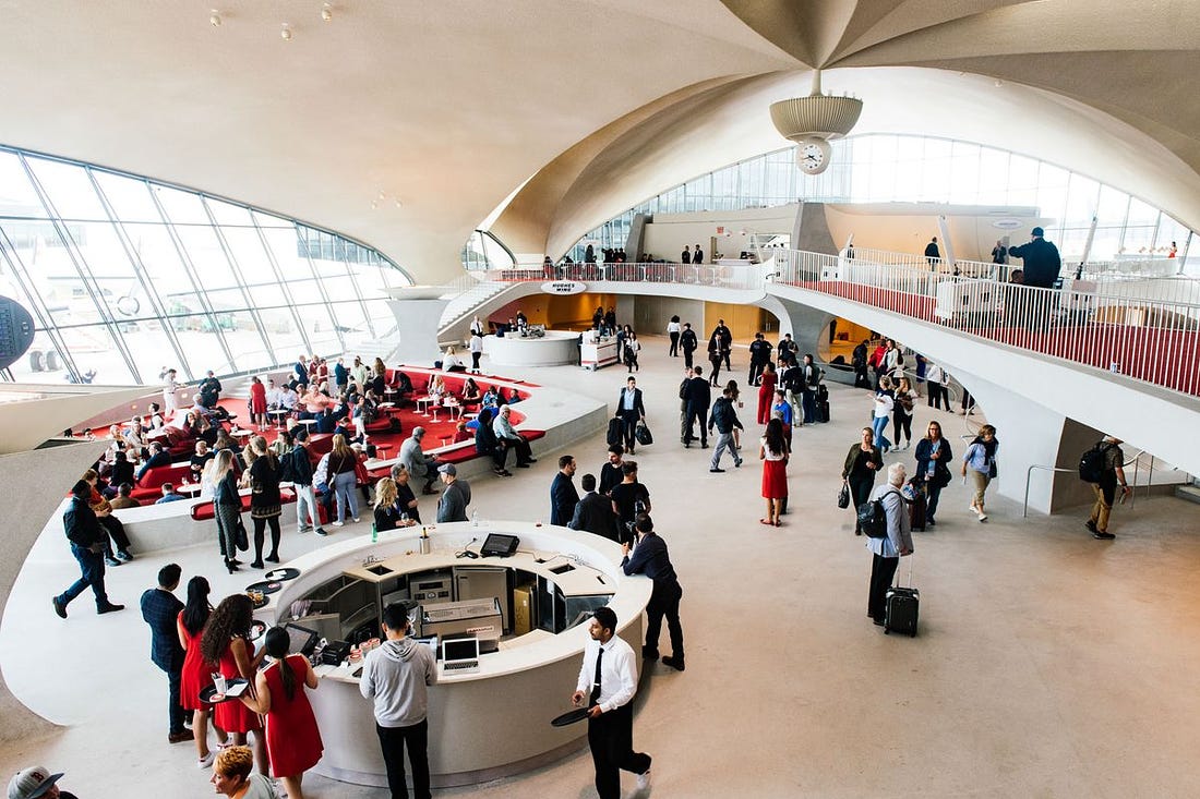 Inside the New TWA Hotel at JFK Airport: Photos, Secret Details - Bloomberg