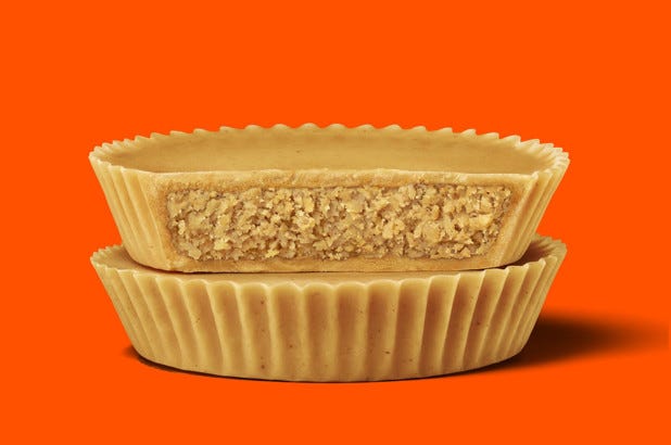 The Hershey Company is creating a Reese's Ultimate Peanut Butter Lovers Cup that contains no chocolate, right in time for National Peanut Butter Day.