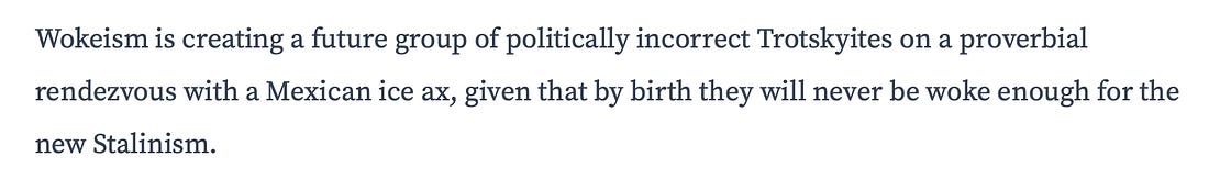 To watch people using the word “woke” is to witness whiteness marinating in its own vulgarity.