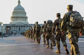National Guard troops from around US continue to pour into DC for  inauguration security
