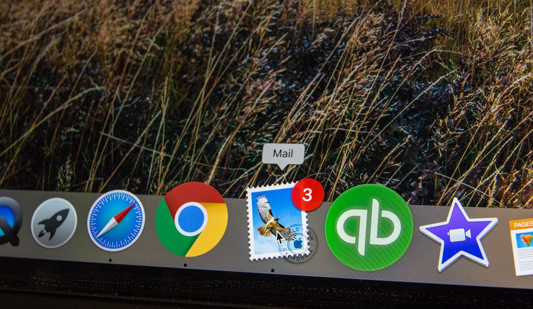 Photo of Apple Mail icon on the desktop. Stephen Phillips / Unsplash