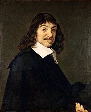 Portrait of René Descartes, dubbed the "F...