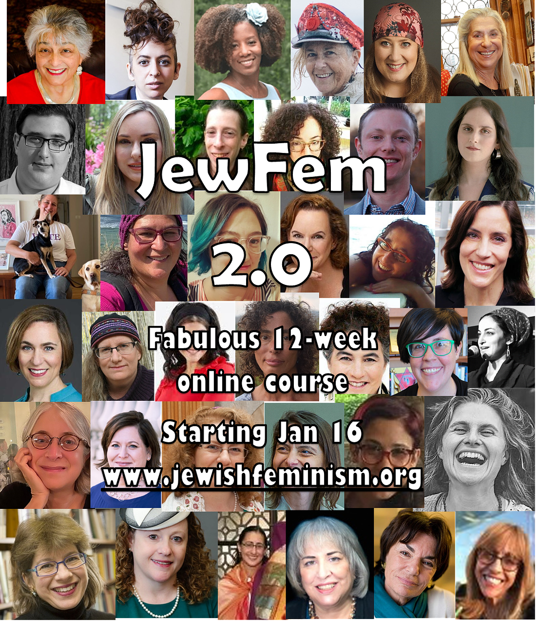 JewFem 2.0: NEW E-course starting Jan 16