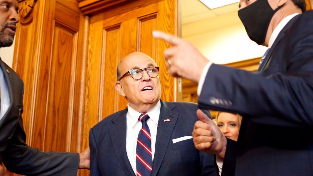 Rudy Giuliani, who visited Atlanta days ago, tests positive for COVID