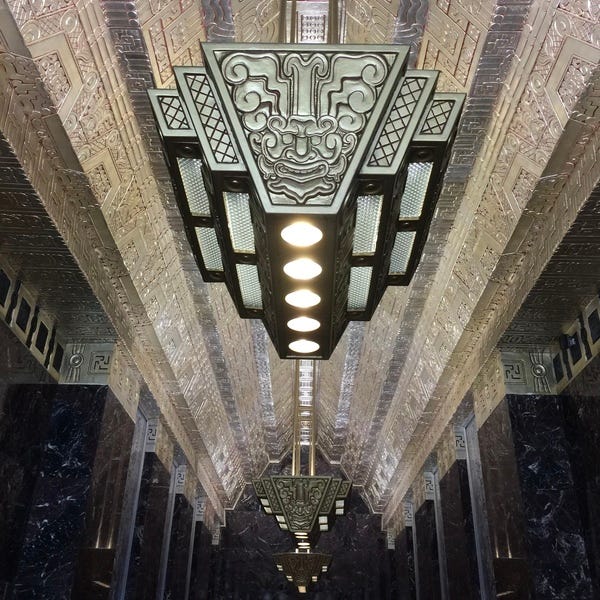 Found from a previous trip to San Francisco (seriously — how amazing is Art Deco?)