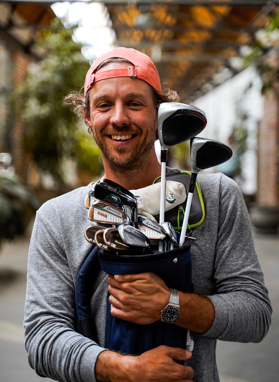 Erik Anders Lang on Twitter: "I'm giving away my entire golf bag ...