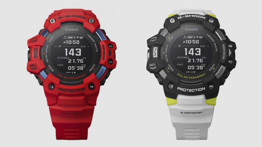 All-new Casio G-Shock GBD-H1000 aims at Garmin with HRM and GPS