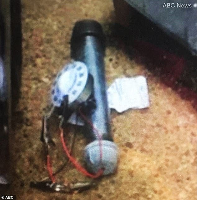Pipe bomb was left outside the Republican National Committee headquarters  near Capitol | Daily Mail Online