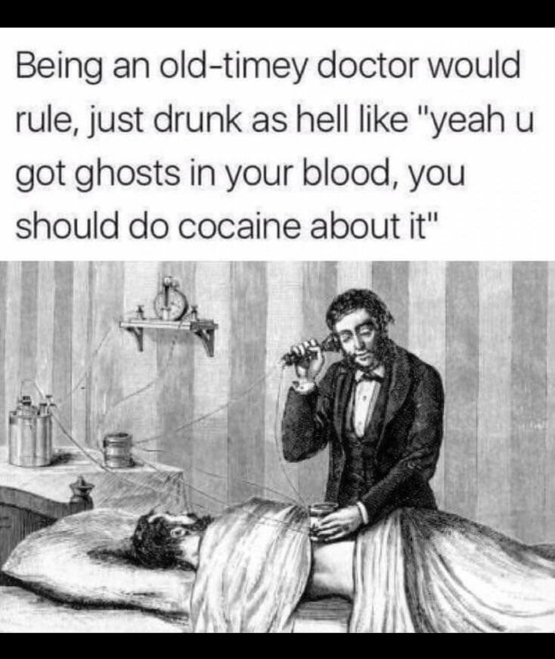 Doctors back in the day: funny