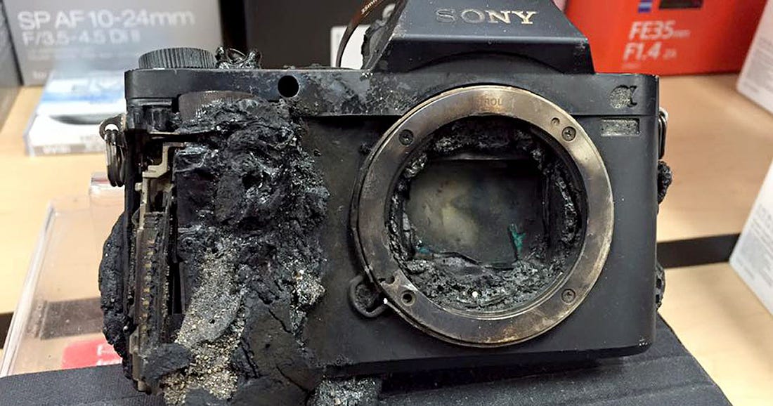 This is What Happens When a Camera Gets Dropped in Lava | PetaPixel