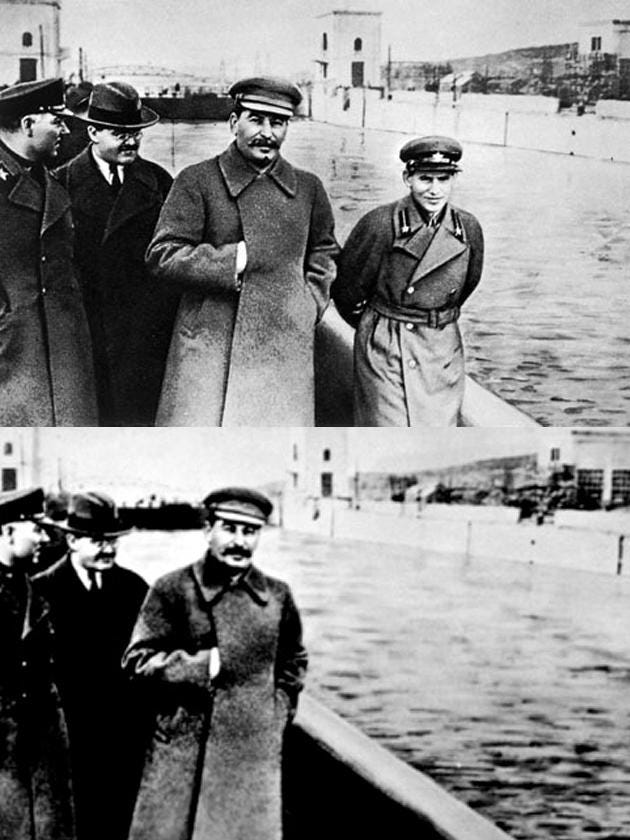 Soviet Censorship of Images During Stalin's Regime [5 Pics ...