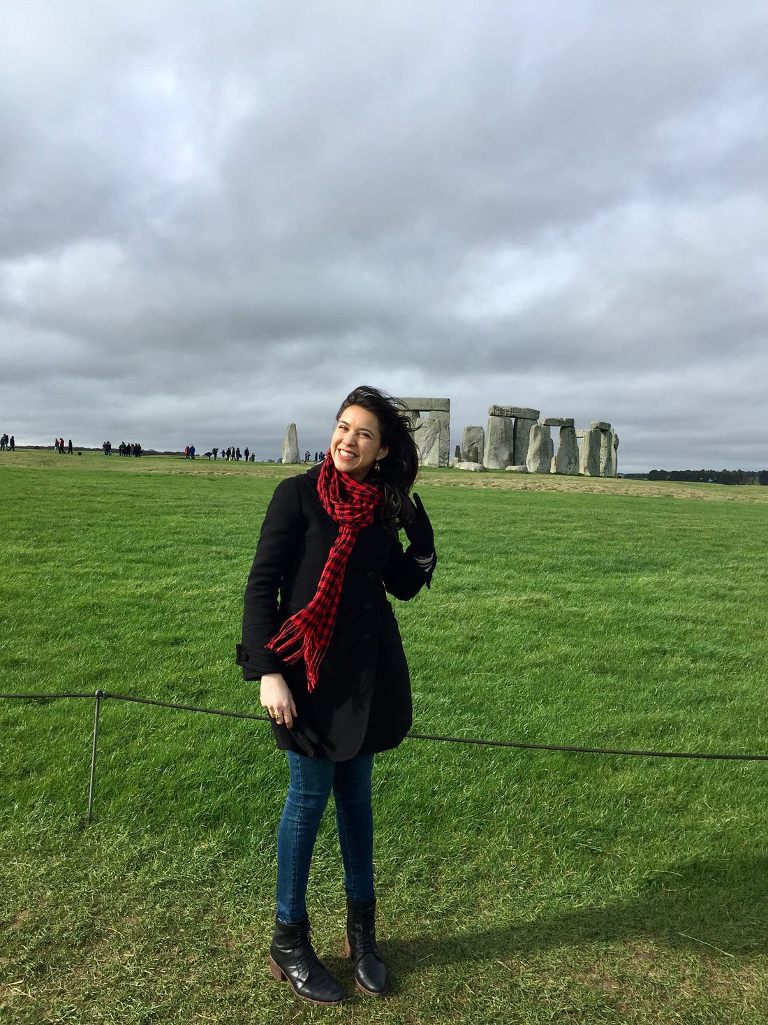 My first solo trip was to England and I got to visit Stonehenge