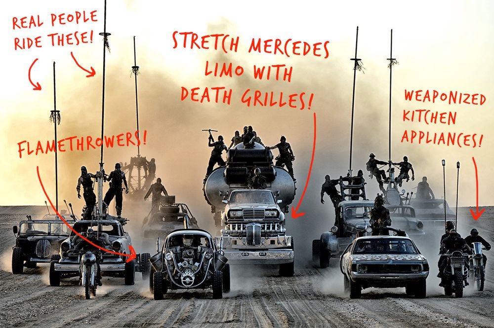 Every Killer Car in Mad Max: Fury Road Explained - Bloomberg