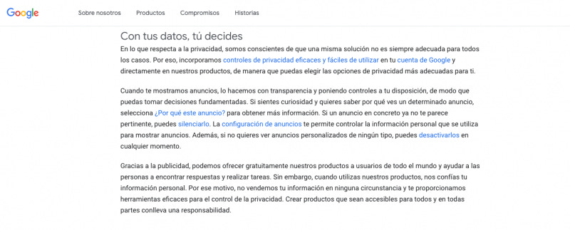 Términos y condiciones del servicio Google Términos y condiciones del servicio Google