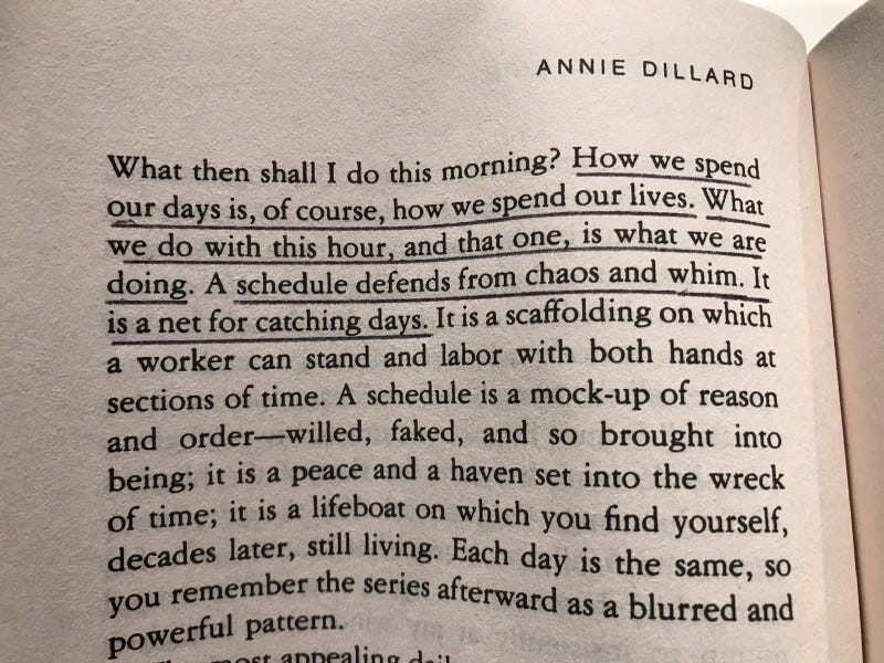 image of page 32 of The Writing Life by Annie Dillard