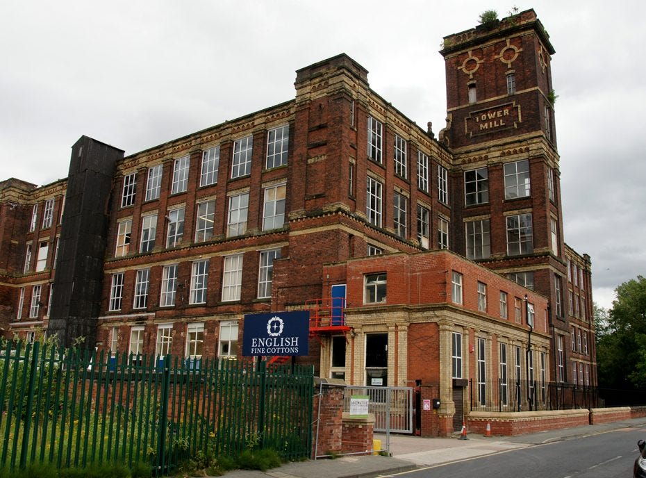 Restored 1863 cotton mill to drive rebirth of textiles industry in  Manchester, England