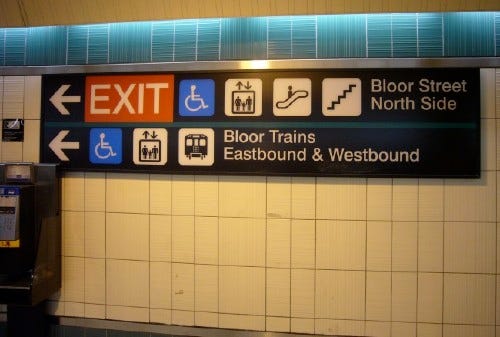 Inscribed in the living tile: Type in the Toronto subway (Joe Clark)