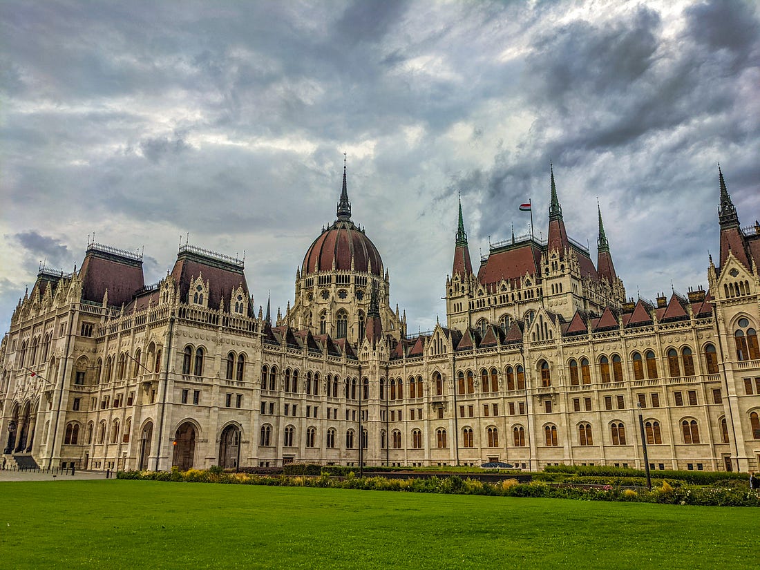 The Hungarian Parliament Building where the Fidesz Party has been passing very homophobic legislation.