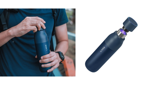 best travel accessories larq smart water bottle