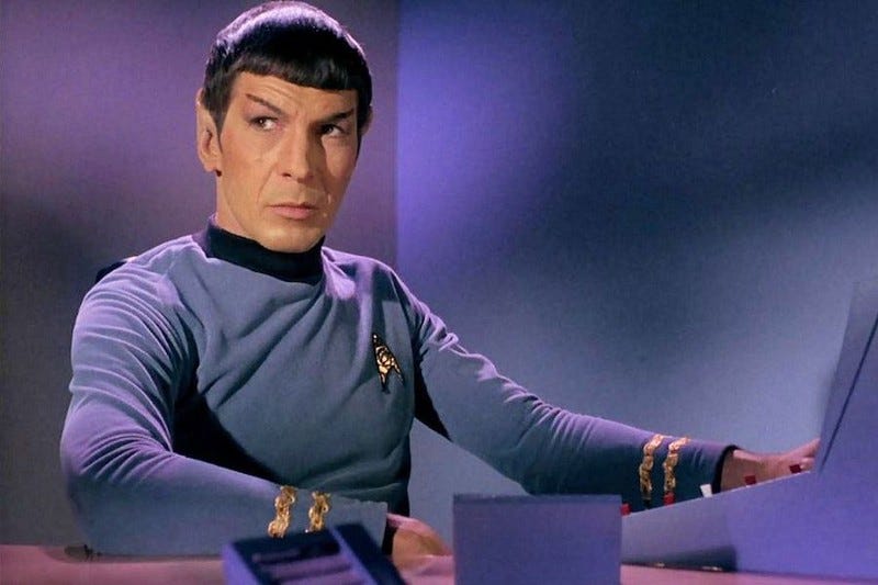 image of Spock from StarTrek
