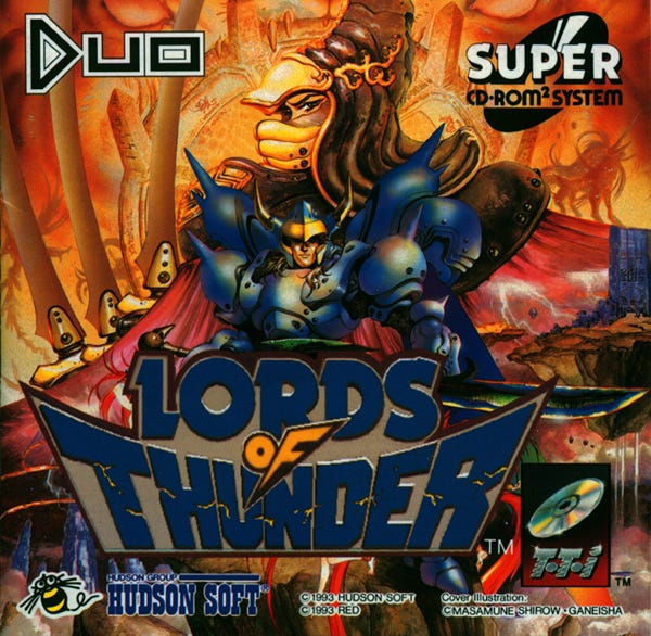 TurboGrafx16 Lords of Thunder