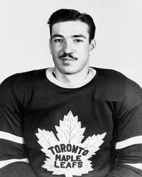 Vintage Leafs: Garth Boesch and his awful moustache.