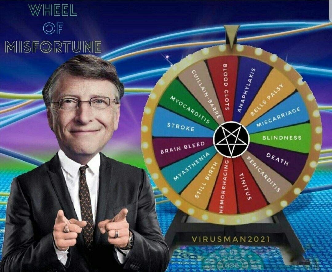 Bill Gates Wheel of Misfortune