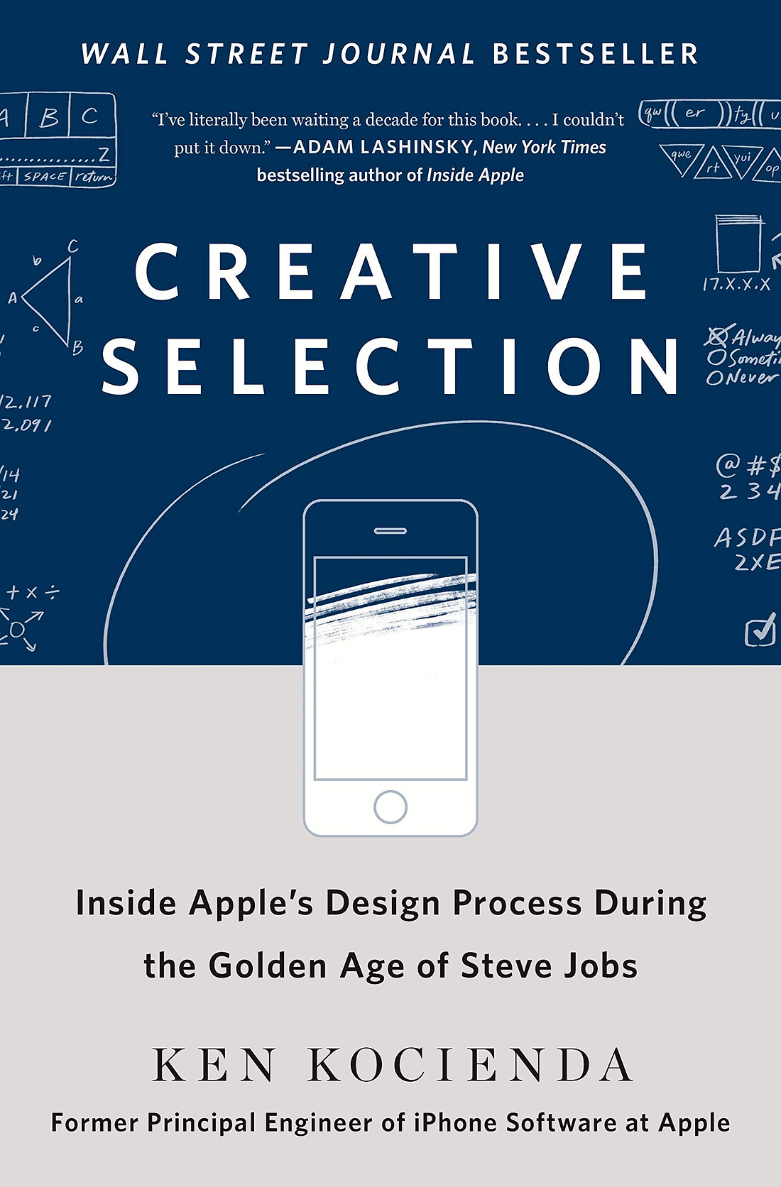 Creative Selection: Inside Apple's Design Process During the Golden Age of  Steve Jobs: Kocienda, Ken: 9781250194466: Amazon.com: Books