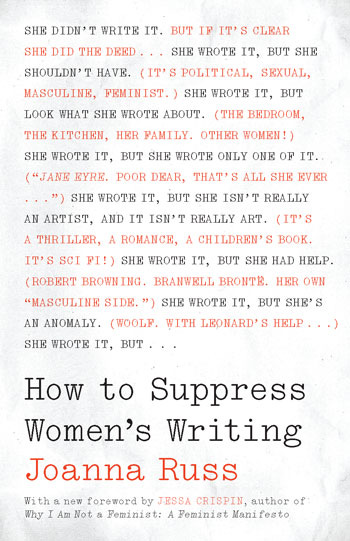Cover of How To Suppress Women's Writing