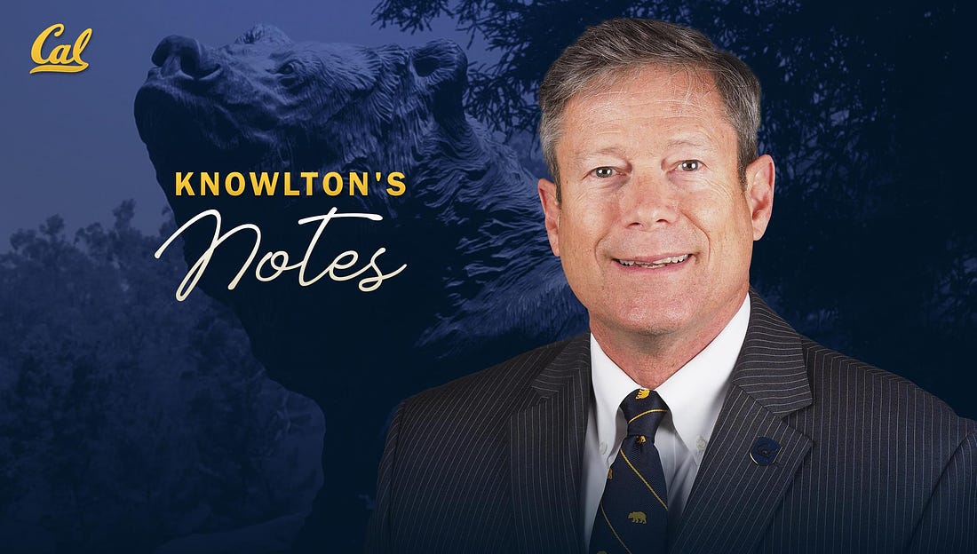 Knowlton's Notes: An Exciting Time to Be a Golden Bear