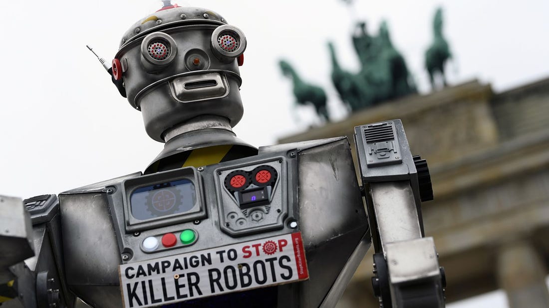 Action needed to stop the use of killer robots, report says | World News |  Sky News