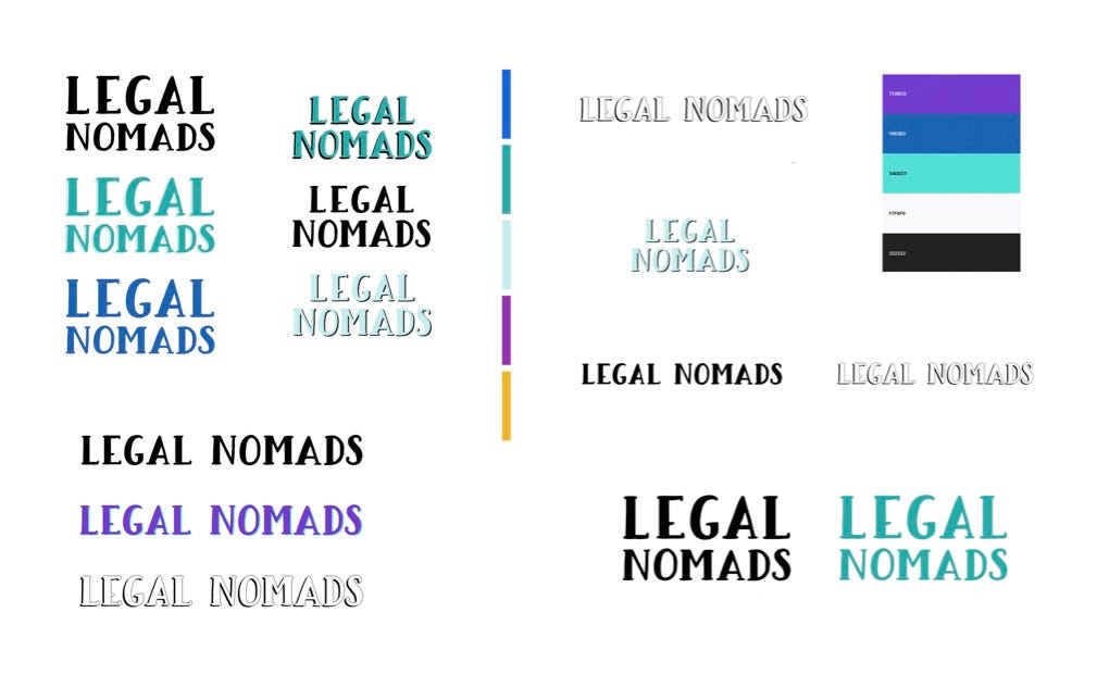legal nomads logos for 2020