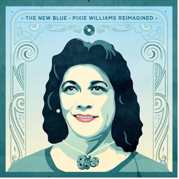 VARIOUS - The New Blue - Pixie Williams Reimagined – Flying Out