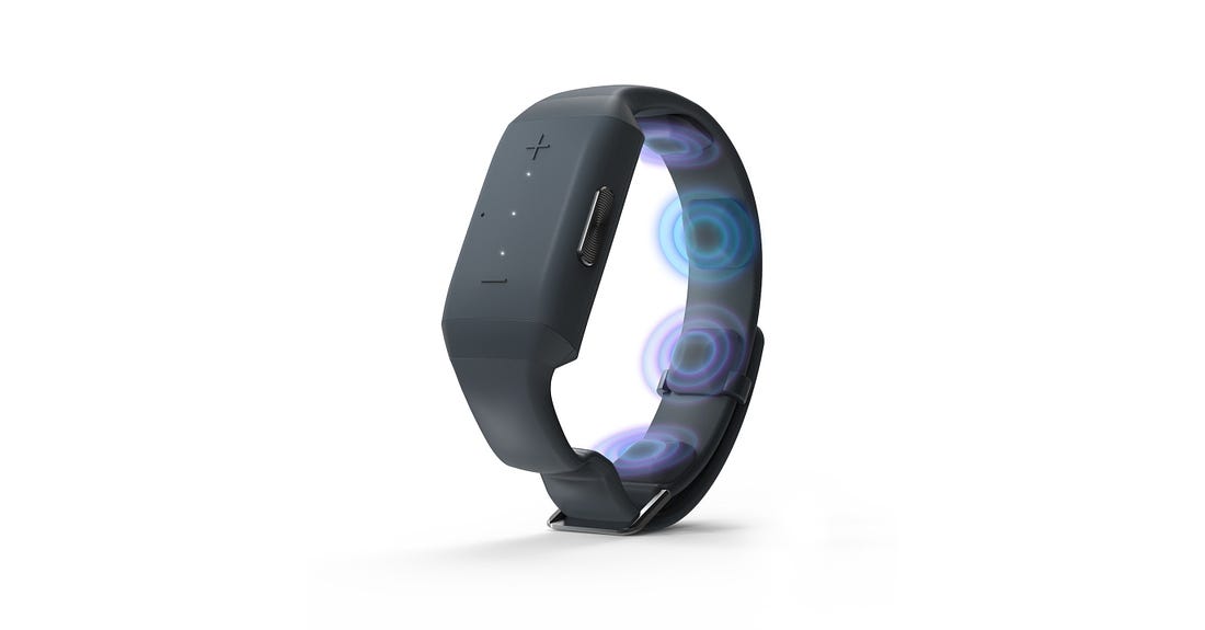 You can now expand your sensory experience. It's all in the wrist.