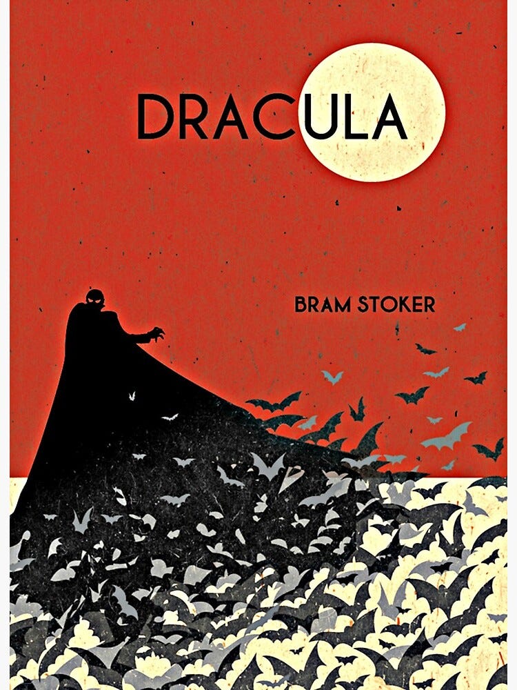 Dracula Book Cover Art" Art Board Print by booksnbobs | Redbubble