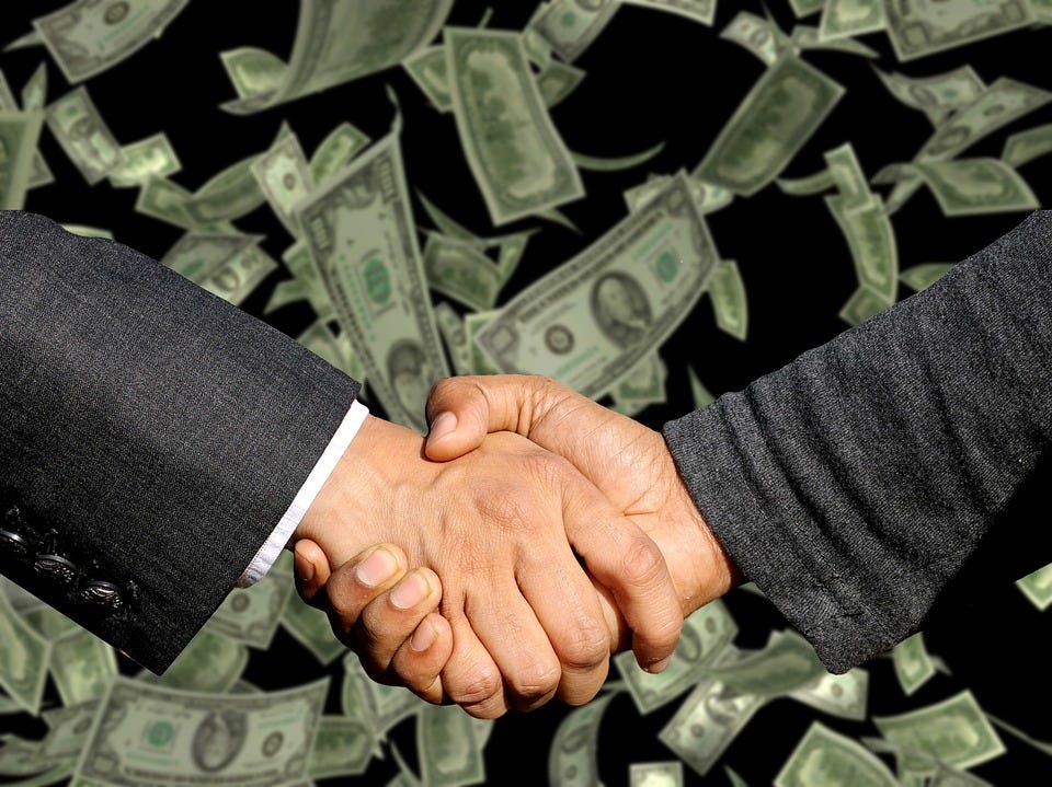 Handshake, Agreement, Trade, Business, Profit, Sale