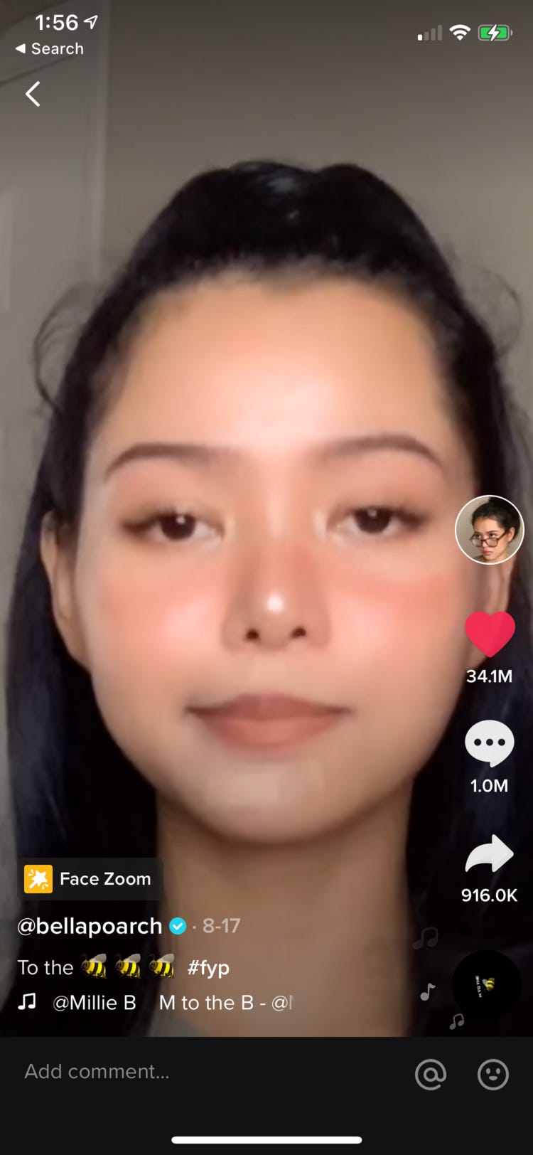 This  is, as of right now, the most popular TikTok ever. By the time I publish this post, its 34.1M likes will likely be outdated. You can read  the story of how this TikTok even came to be  and it will still feel like a cultural conundrum wrapped in a riddle stuffed in a paradox, and you love to see it. I showed this to my niece, we looped it a few dozen times, then we started chanting “M to the B, M to the B” and laughing our asses off and it was one of the only times in this pandemic I’ve truly felt anything other than despair.