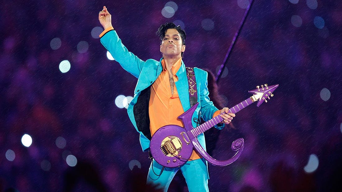 Prince Performs “Purple Rain” During Downpour | Super Bowl XLI Halftime  Show | NFL - YouTube