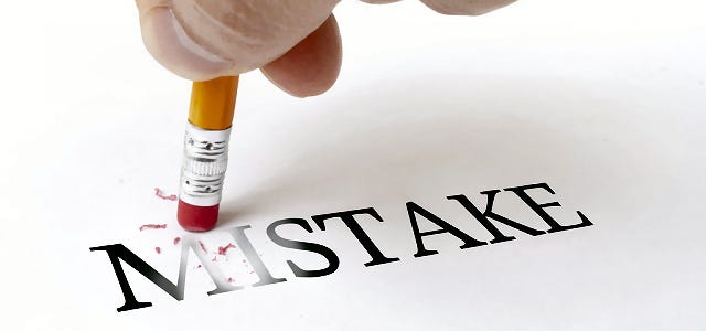 Inspirational Monday: The Best Thing to Do When You Make a Mistake