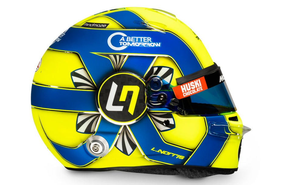 r/formula1 - Helmet of Lando Norris for 2020 season