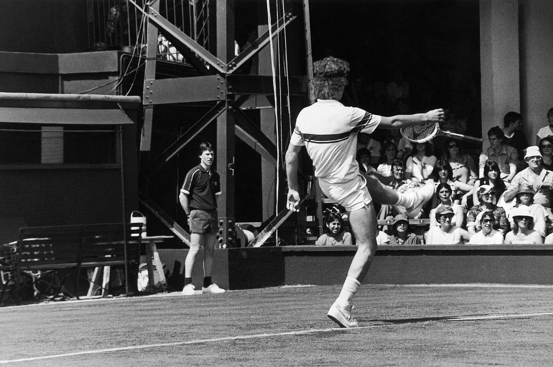 Image result for john mcenroe breaks racket
