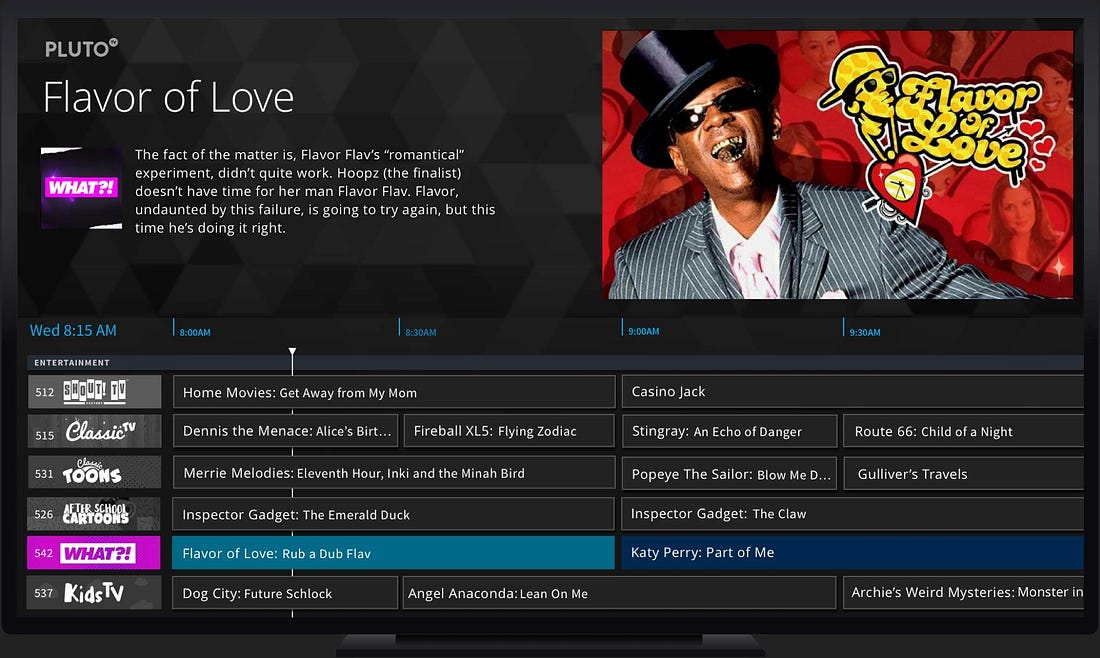 Image result for pluto tv
