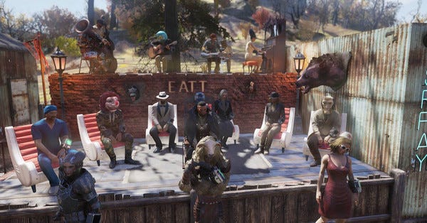 De menneskelige kannibaler i Fallout 76