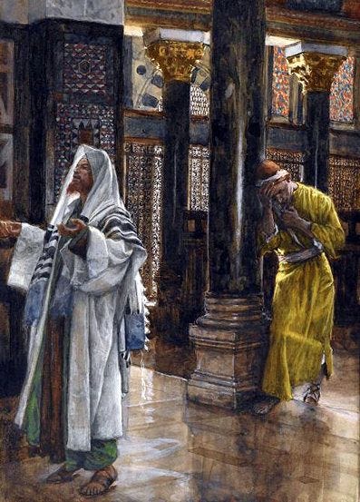 Image result for pharisee and publican art