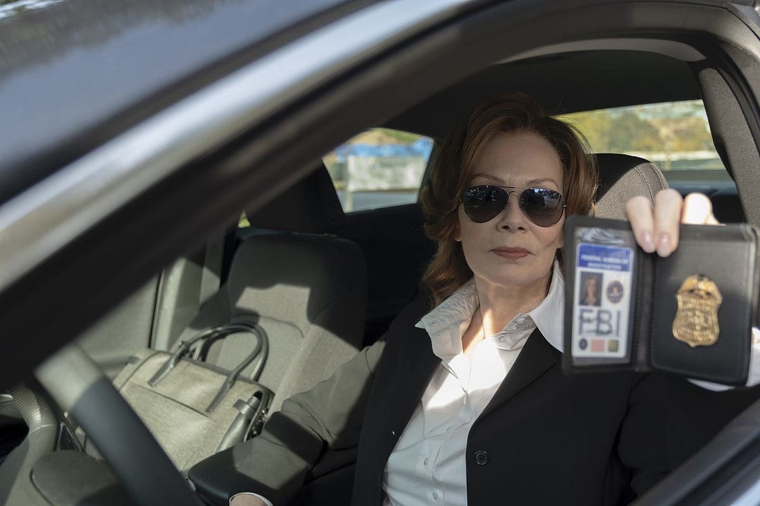 Jean Smart arrives on the scene in Watchmen.
