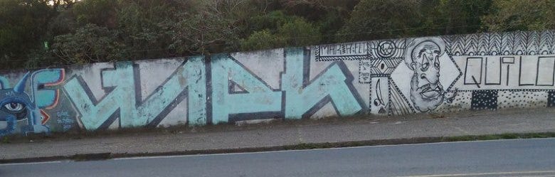 Pixação nas ruas de Florianópolis | Concrete Genie