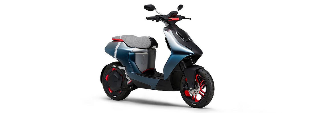 yamaha launches trio of battery-powered concepts including two city scooters